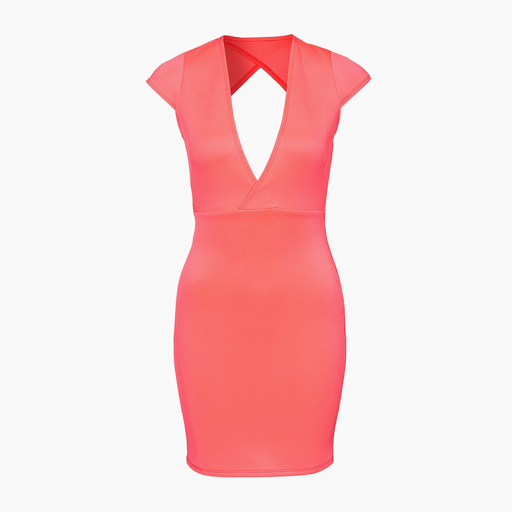 Cut Out Bare Back Dress - Image 4
